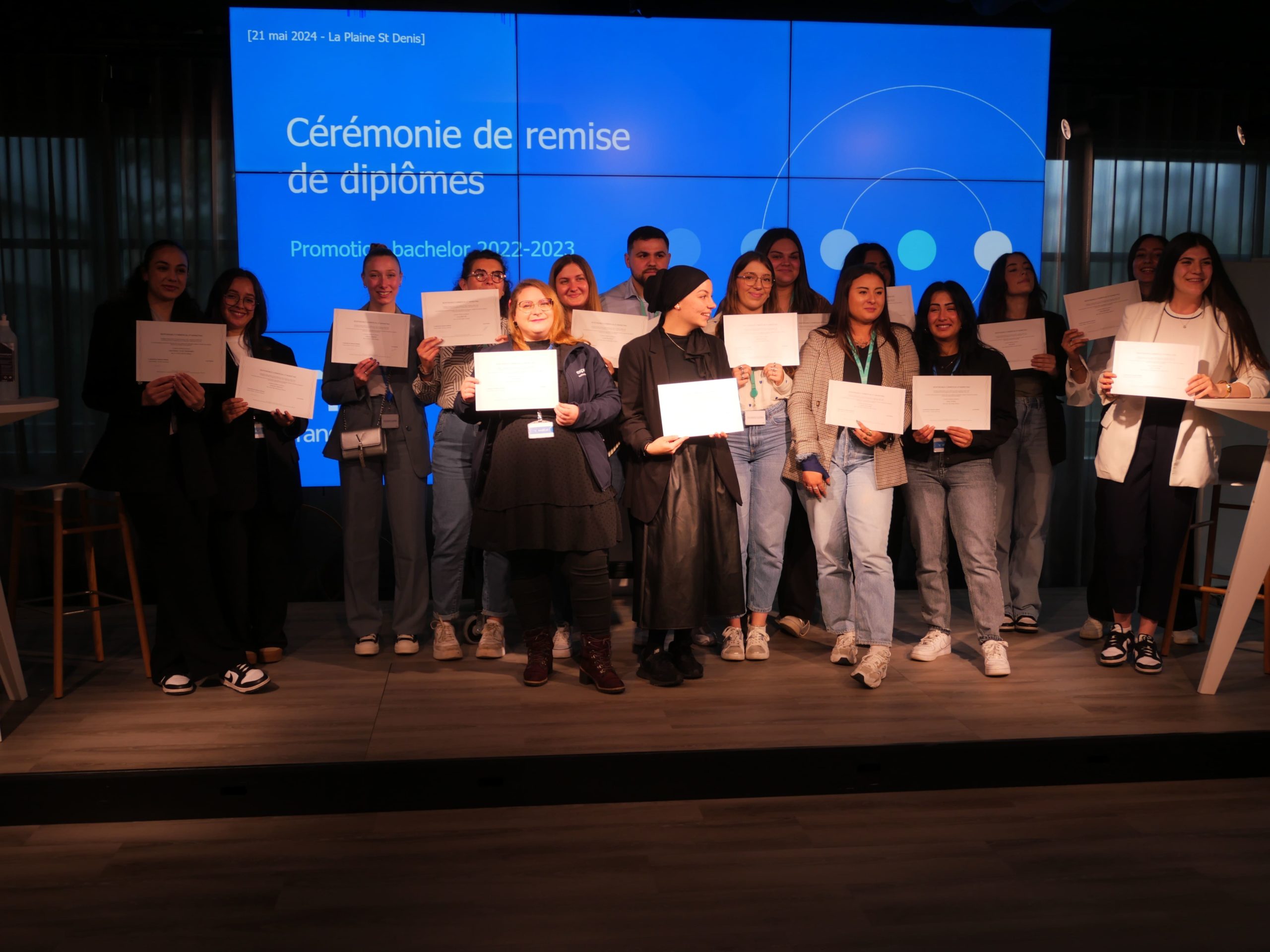 Remise des diplômes des Bachelor Responsable Commercial & Marketing