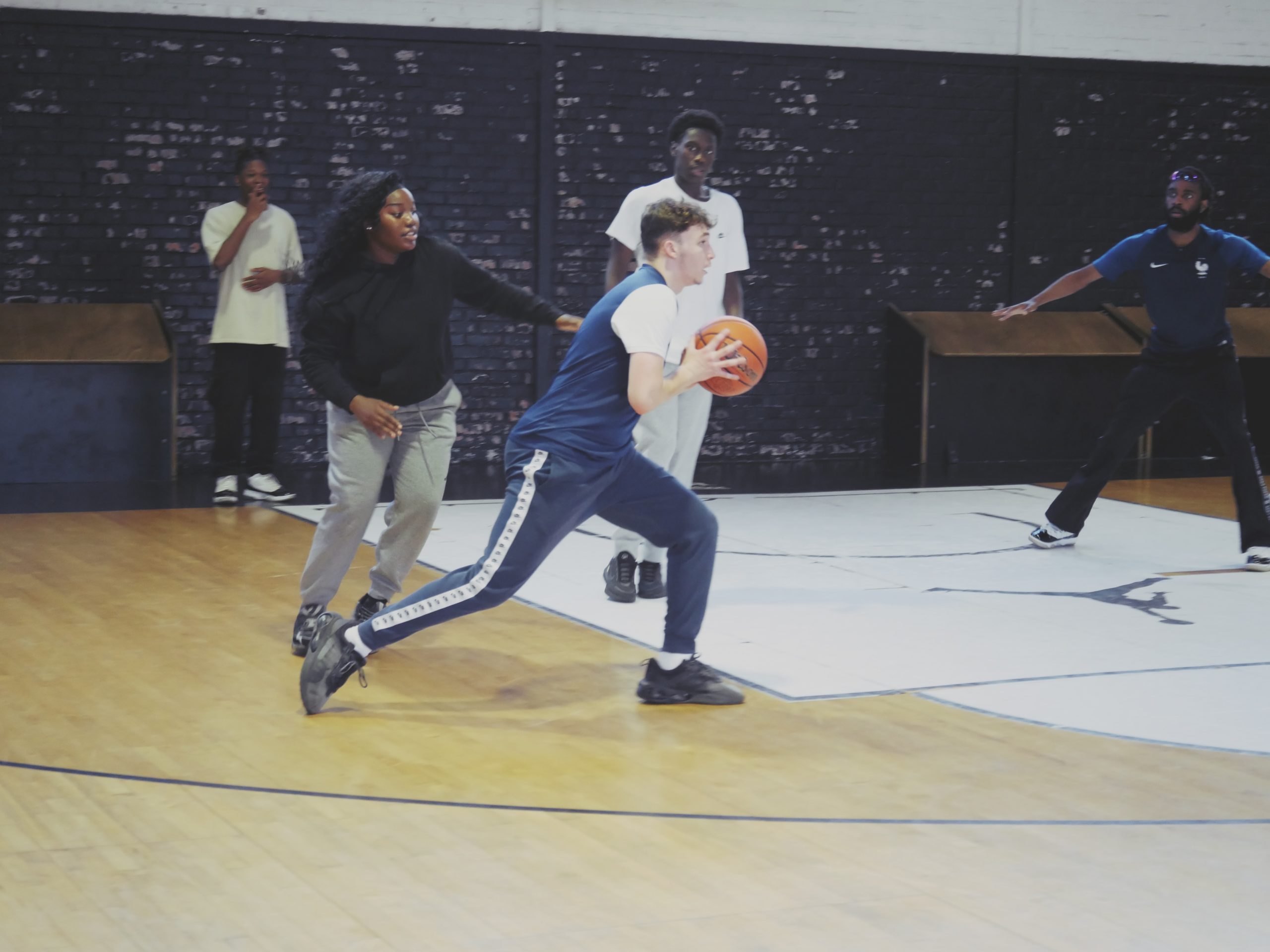 Match de basket pour nos apprentis 